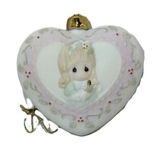 OrPrecious Moments 1996 “The Most Precious Gift of All” Heart Ornament Special E